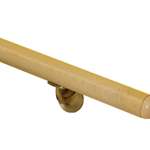 Holzhandlauf in Ahorn lackiert DM 40 mm - 1,4 m Länge