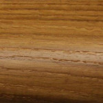 Holzhandl. Eiche lackiert DM 42 mm - mit Nut 24x24 L 2500 mm