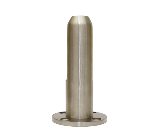 Glashalter DM 98 - V2A - H182 - DM48mm f.Glst. 12-17,52mm