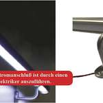 LED - Handlauf Set Edelstahl V2A<br>DM 42x1,5, L: 2500mm