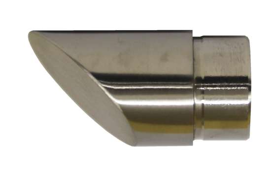 Handlauf Abschluß V2A Schräg 42,4 mm